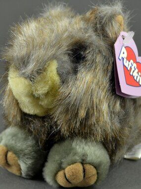 Nutty the Squirrel Puffkins by Swibco Style 6609 Bean Bag Plush